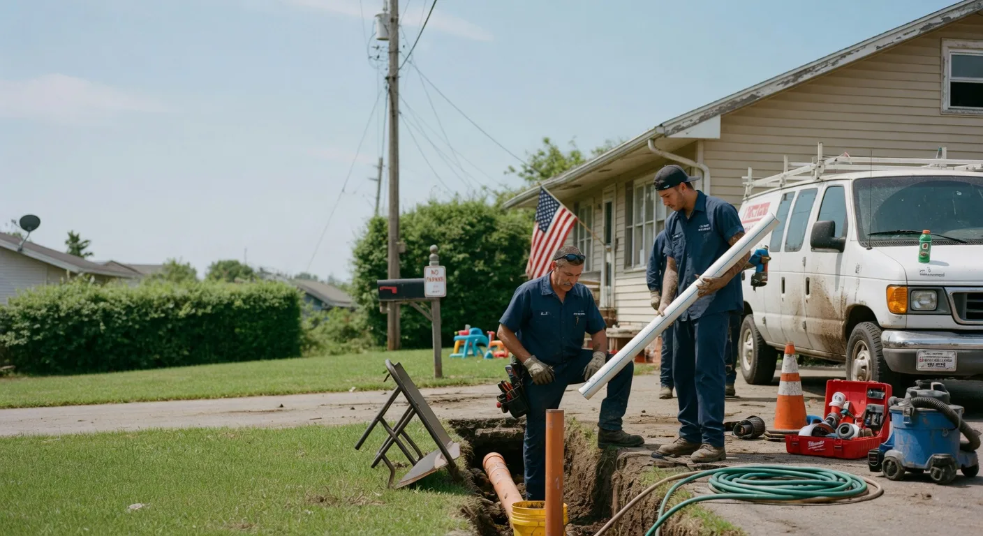 Sewer Line Inspection in Little Falls, MN